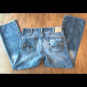 Men’s Silver Jeans